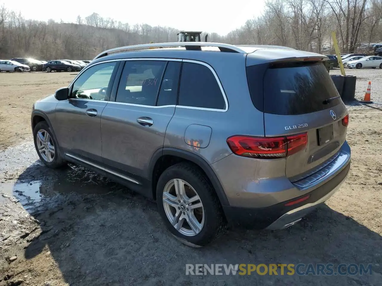 2 Photograph of a damaged car W1N4M4HB0LW015515 MERCEDES-BENZ GLB-CLASS 2020