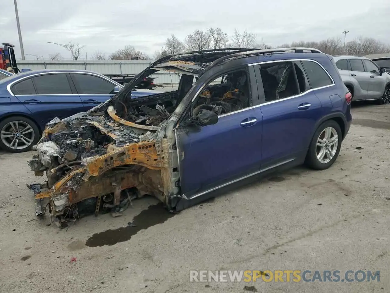 1 Photograph of a damaged car W1N4M4HB0LW028667 MERCEDES-BENZ GLB-CLASS 2020