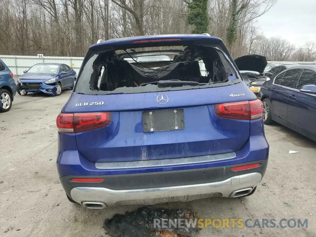 6 Photograph of a damaged car W1N4M4HB0LW028667 MERCEDES-BENZ GLB-CLASS 2020