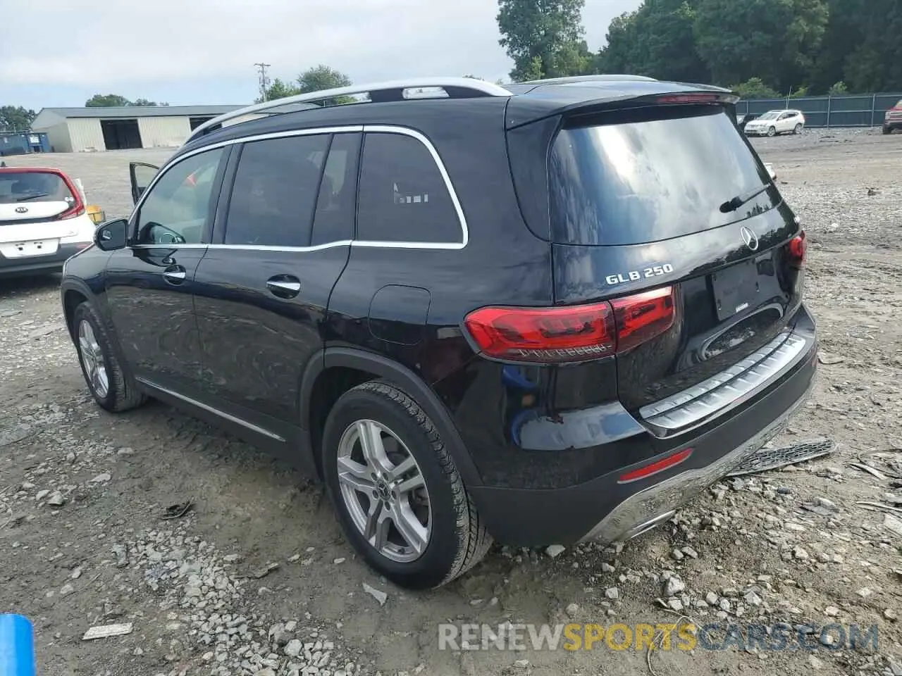 2 Photograph of a damaged car W1N4M4HB2LW025687 MERCEDES-BENZ GLB-CLASS 2020