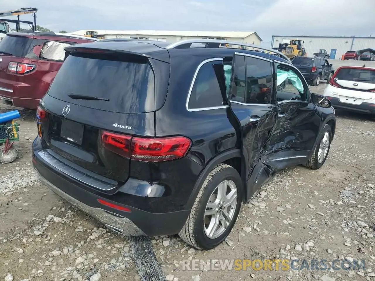 3 Photograph of a damaged car W1N4M4HB2LW025687 MERCEDES-BENZ GLB-CLASS 2020