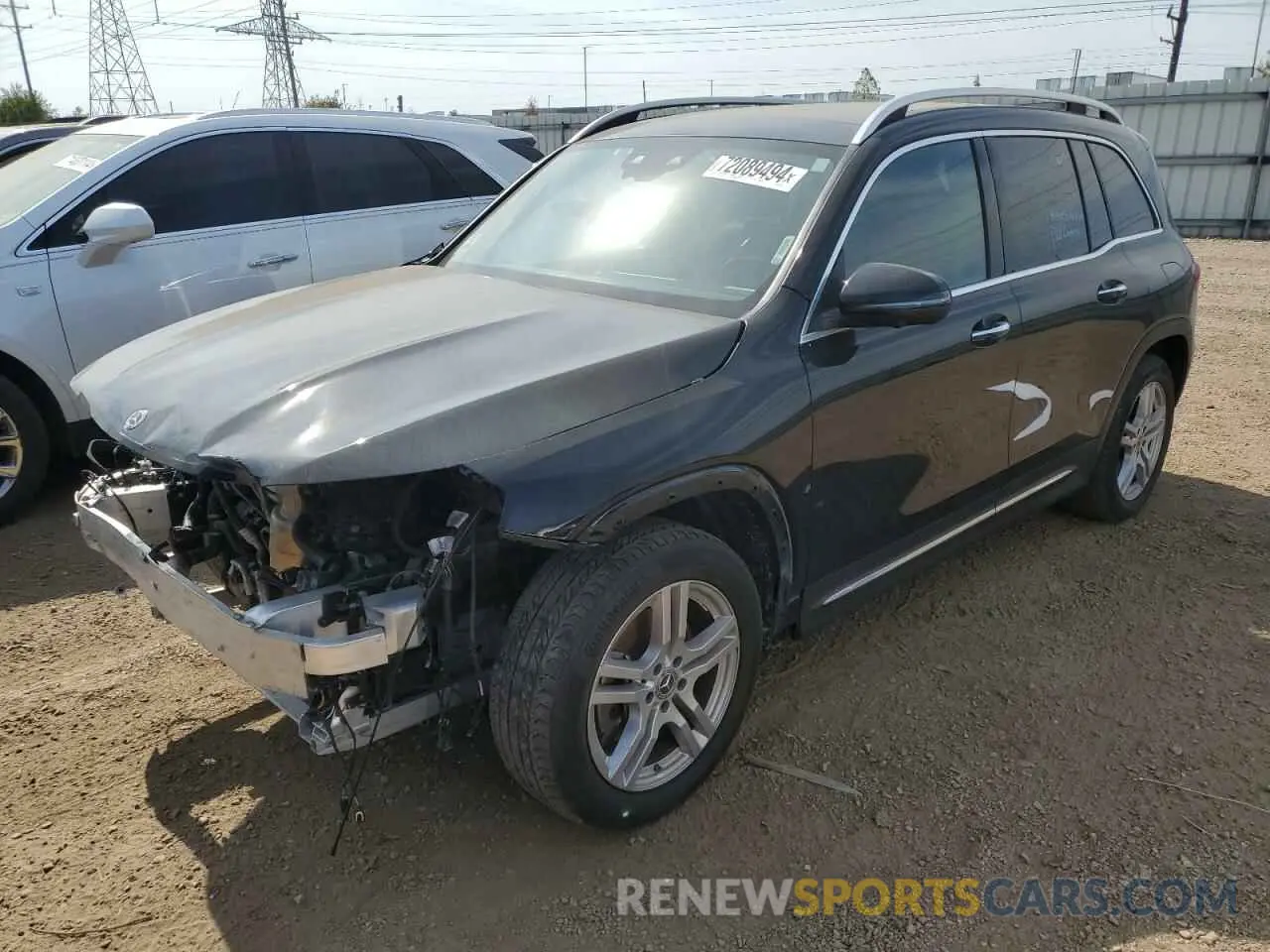 1 Photograph of a damaged car W1N4M4HB2LW026354 MERCEDES-BENZ GLB-CLASS 2020