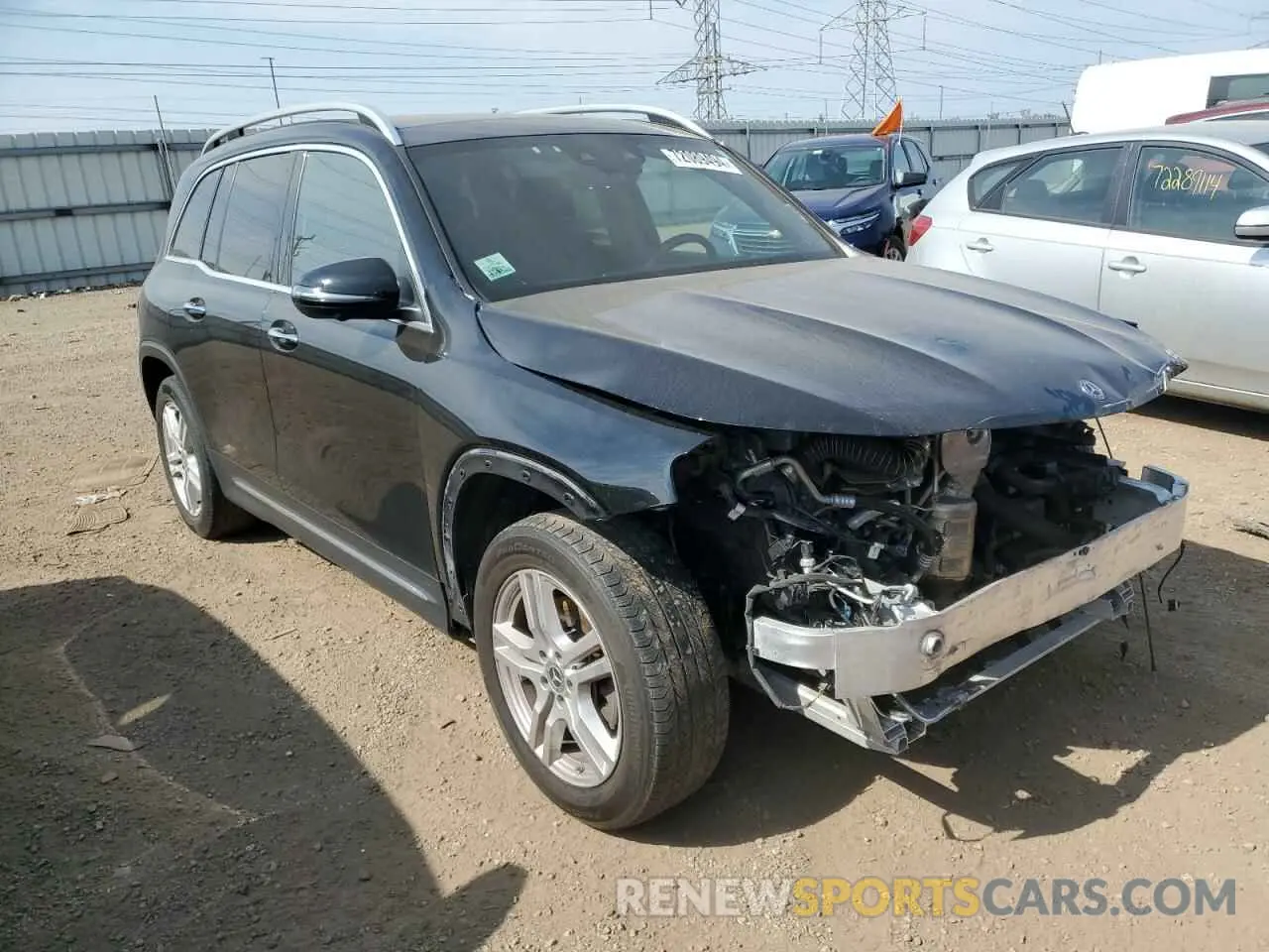 4 Photograph of a damaged car W1N4M4HB2LW026354 MERCEDES-BENZ GLB-CLASS 2020