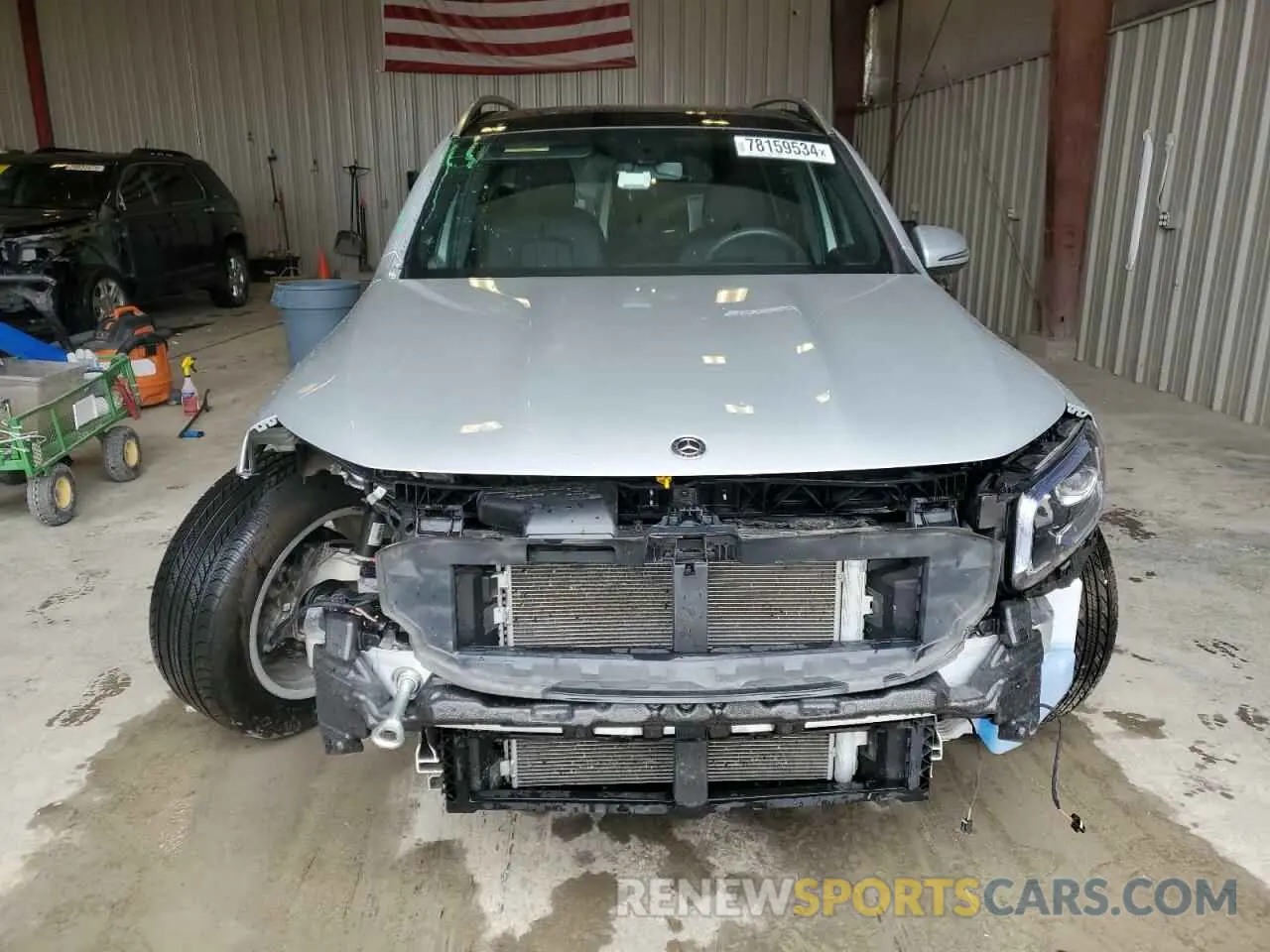 5 Photograph of a damaged car W1N4M4HB3LW049951 MERCEDES-BENZ GLB-CLASS 2020