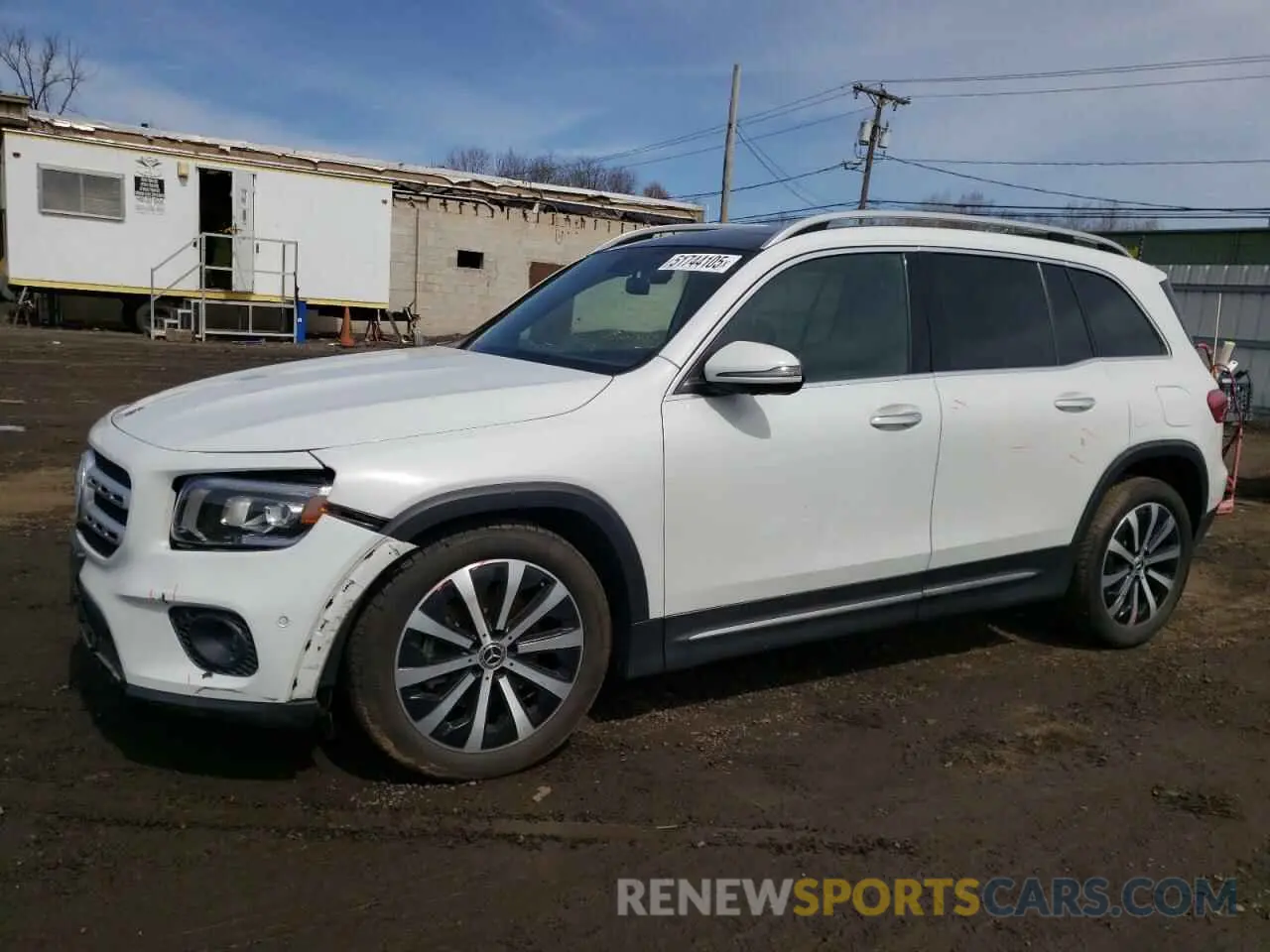 1 Photograph of a damaged car W1N4M4HB4LW025237 MERCEDES-BENZ GLB-CLASS 2020