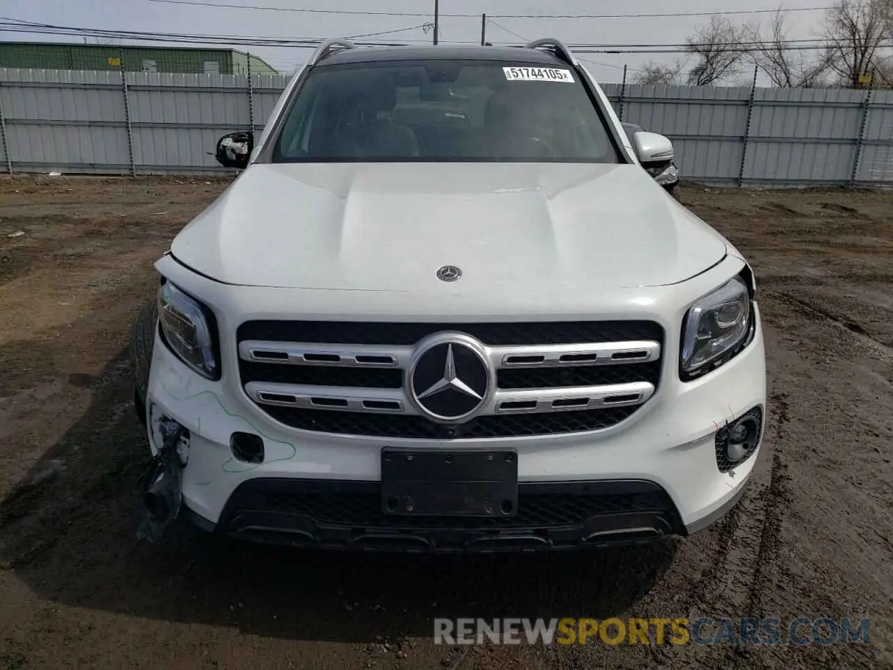 5 Photograph of a damaged car W1N4M4HB4LW025237 MERCEDES-BENZ GLB-CLASS 2020