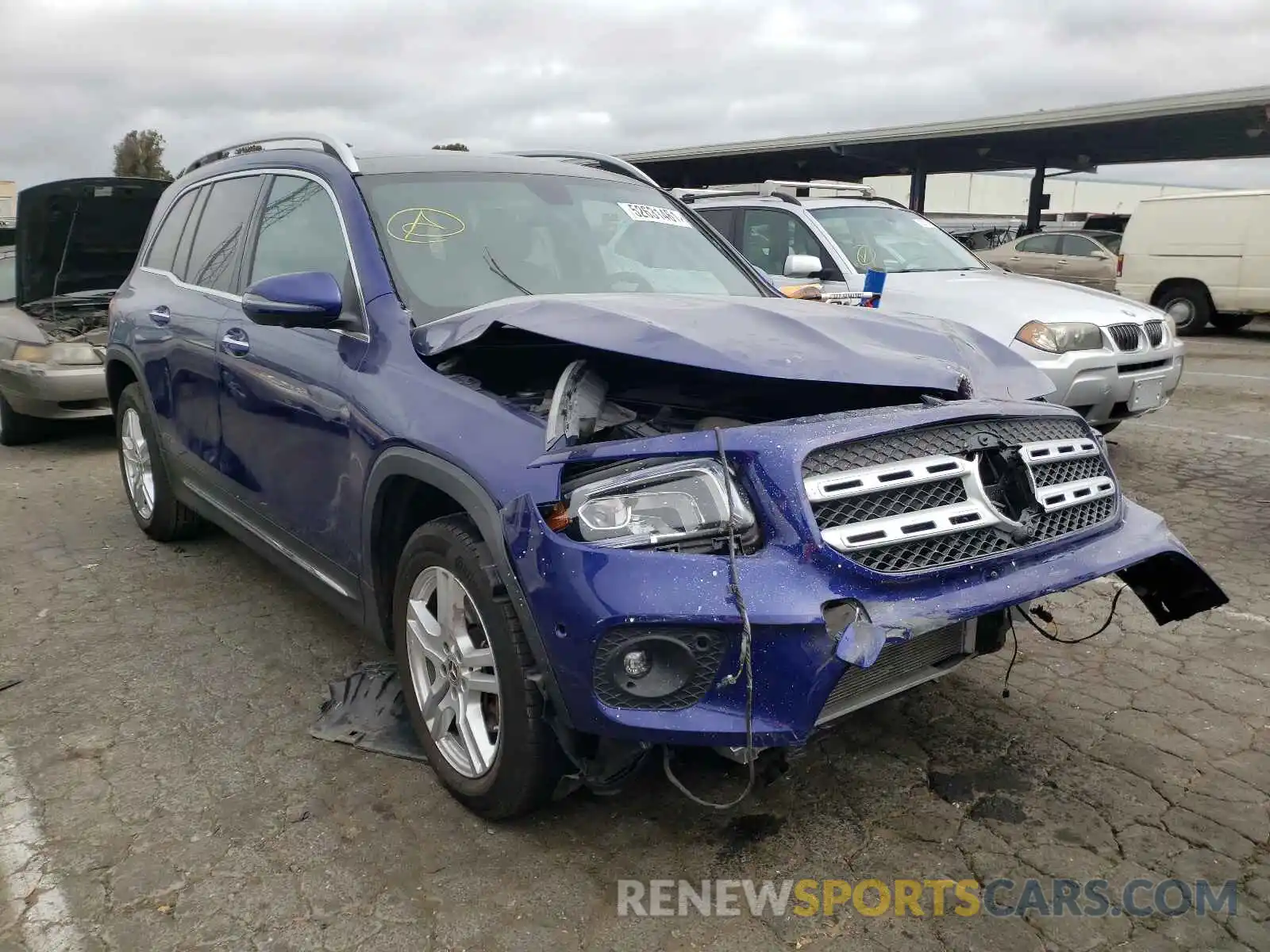 1 Photograph of a damaged car W1N4M4HB5LW042371 MERCEDES-BENZ GLB-CLASS 2020