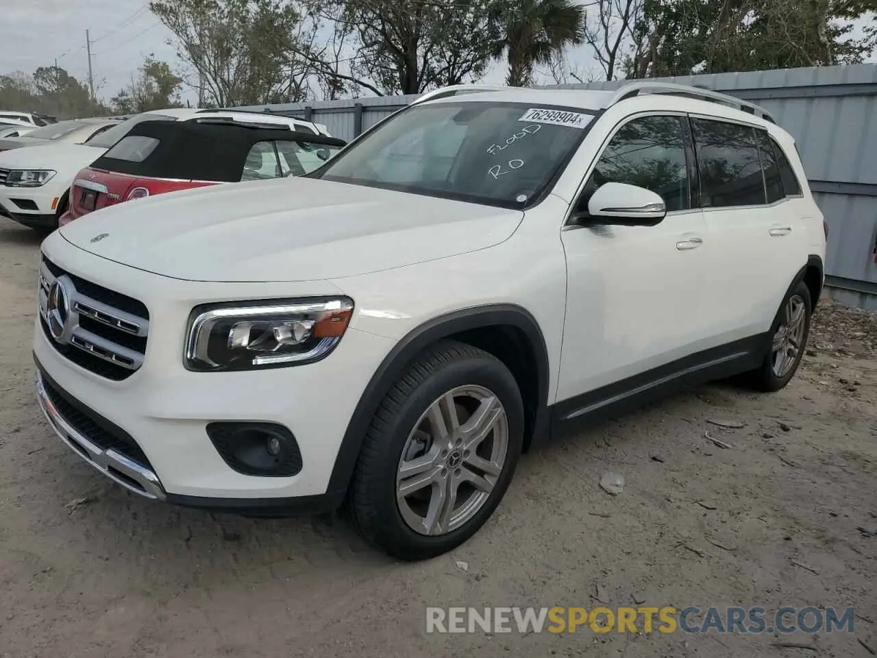 1 Photograph of a damaged car W1N4M4HB9LW019482 MERCEDES-BENZ GLB-CLASS 2020