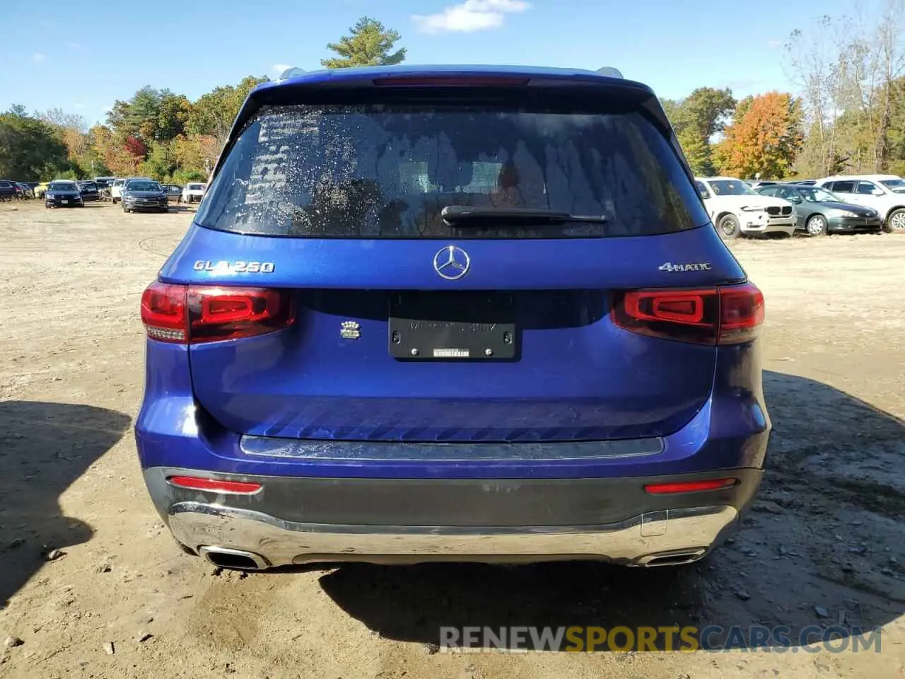 6 Photograph of a damaged car W1N4M4HB9LW037478 MERCEDES-BENZ GLB-CLASS 2020