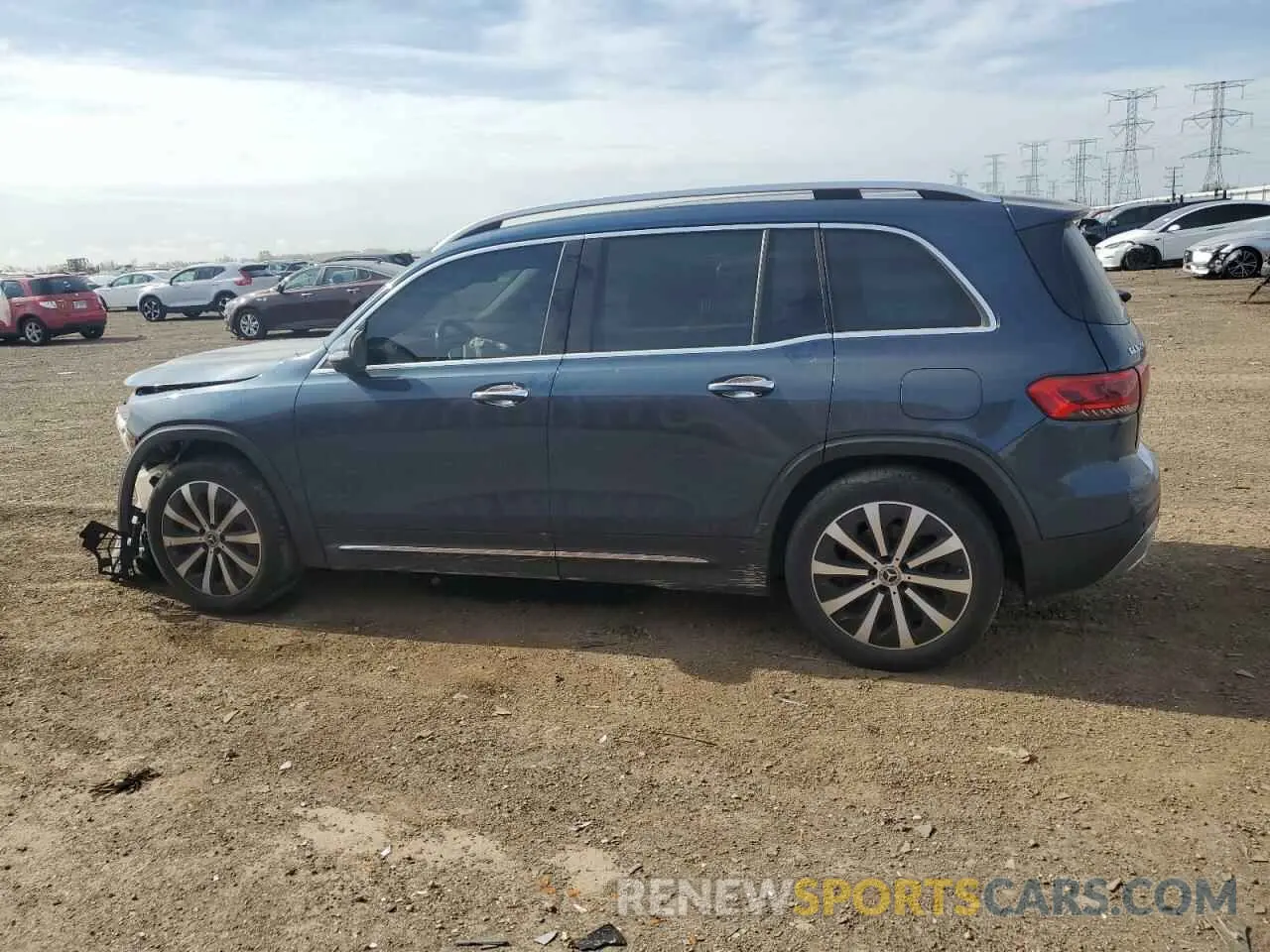 2 Photograph of a damaged car W1N4M4HB9LW038145 MERCEDES-BENZ GLB-CLASS 2020