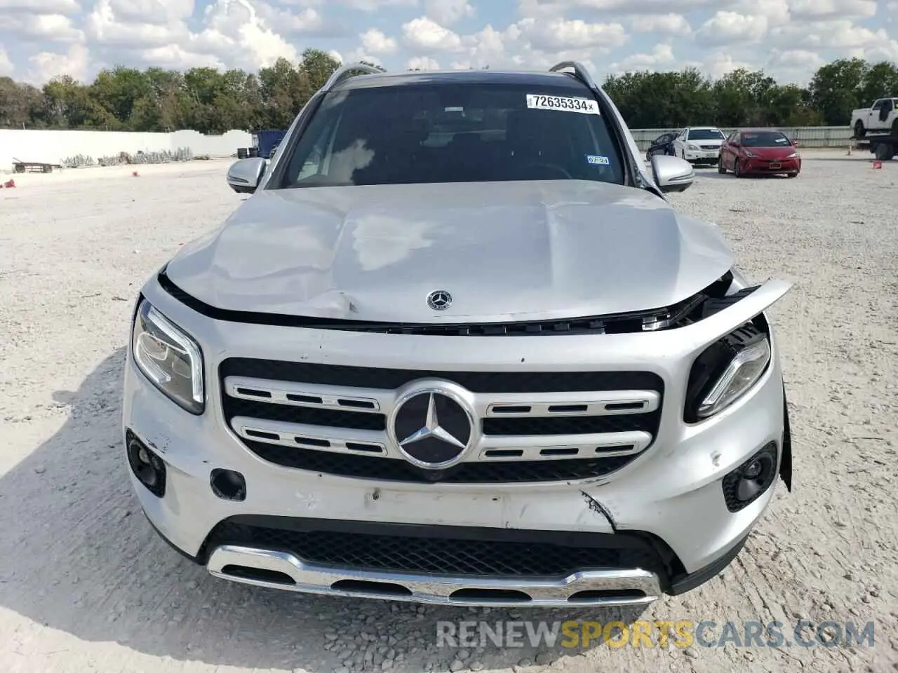 5 Photograph of a damaged car W1N4M4HBXLW026747 MERCEDES-BENZ GLB-CLASS 2020