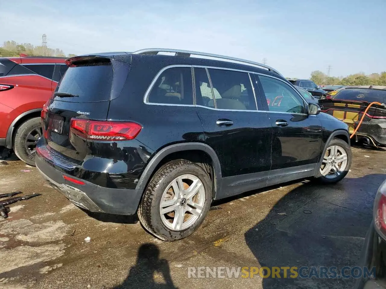 3 Photograph of a damaged car W1N4M4HBXLW036422 MERCEDES-BENZ GLB-CLASS 2020