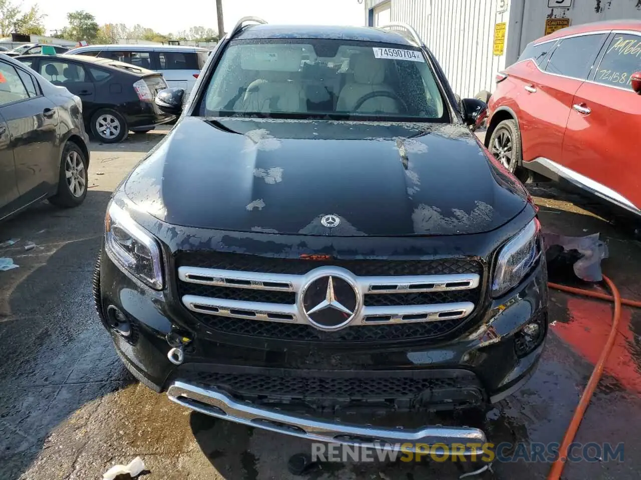 5 Photograph of a damaged car W1N4M4HBXLW036422 MERCEDES-BENZ GLB-CLASS 2020