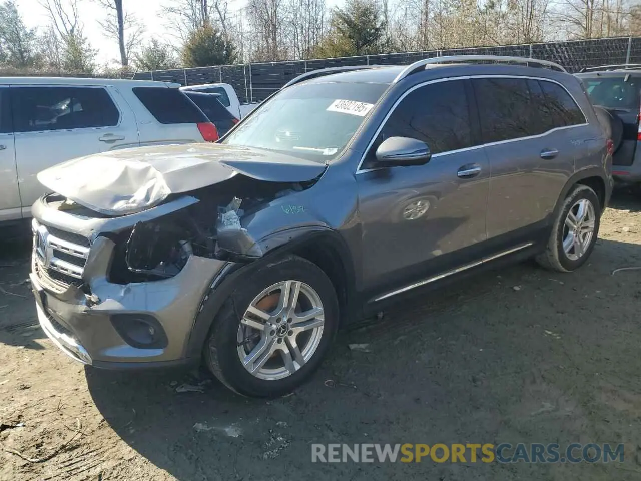 1 Photograph of a damaged car WDC4M4HB1LW004797 MERCEDES-BENZ GLB-CLASS 2020