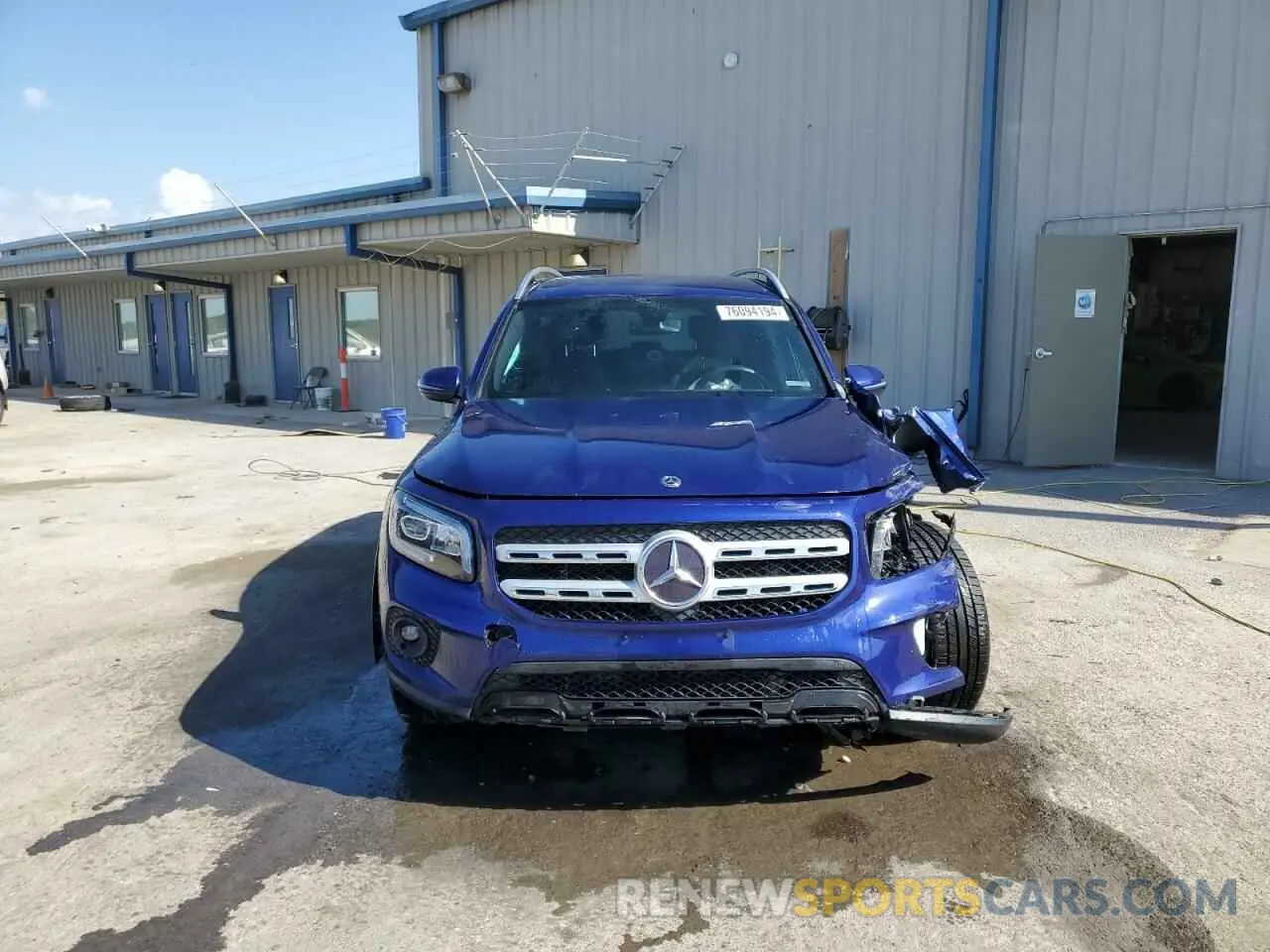 5 Photograph of a damaged car W1N4M4GB0MW088094 MERCEDES-BENZ GLB-CLASS 2021