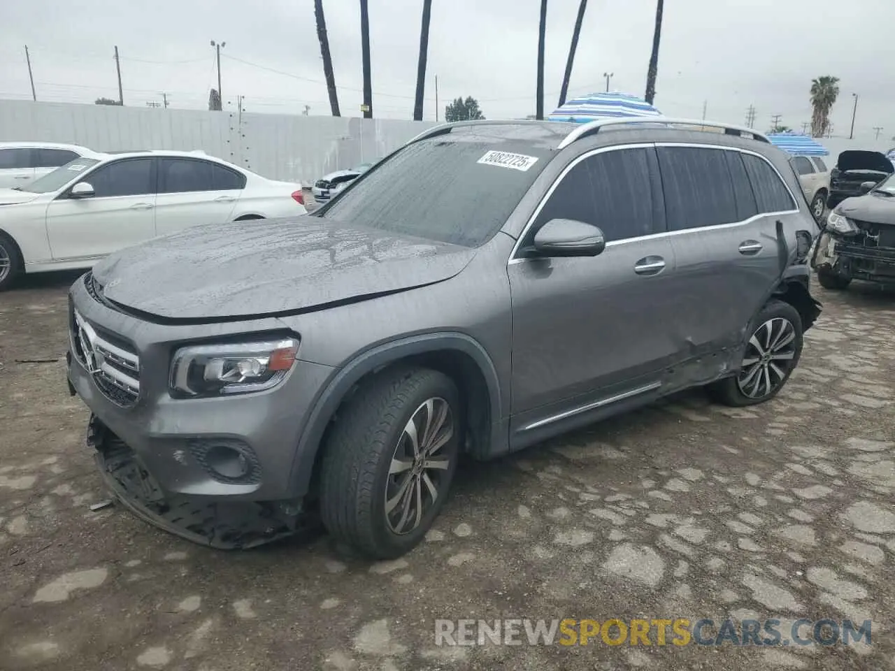 1 Photograph of a damaged car W1N4M4GB0MW158032 MERCEDES-BENZ GLB-CLASS 2021