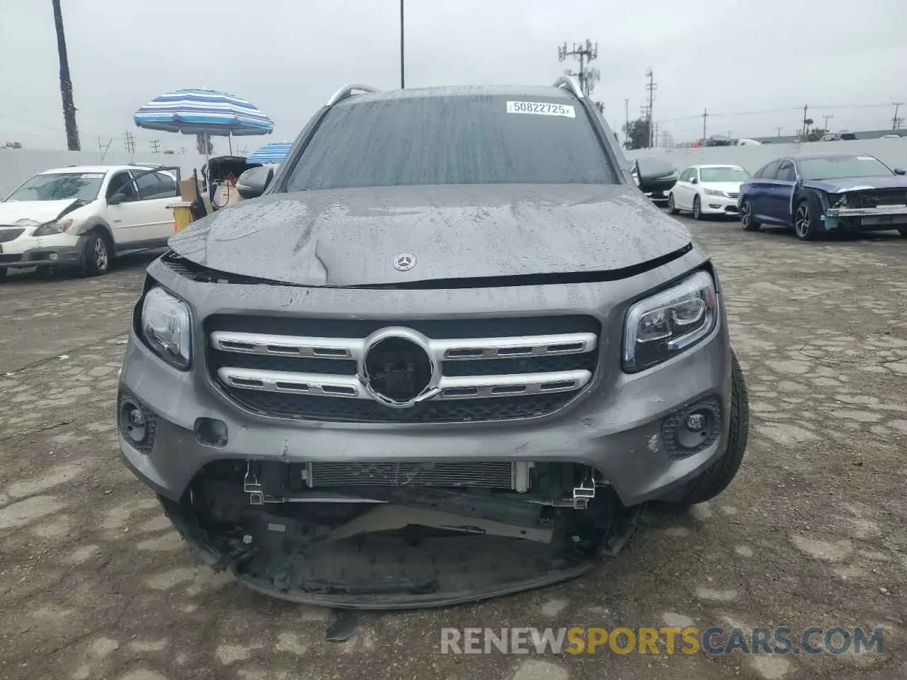 5 Photograph of a damaged car W1N4M4GB0MW158032 MERCEDES-BENZ GLB-CLASS 2021
