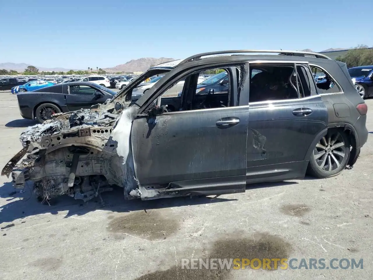 1 Photograph of a damaged car W1N4M4GB2MW096973 MERCEDES-BENZ GLB-CLASS 2021
