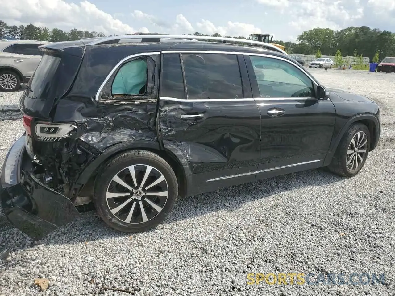 3 Photograph of a damaged car W1N4M4GB2MW158274 MERCEDES-BENZ GLB-CLASS 2021