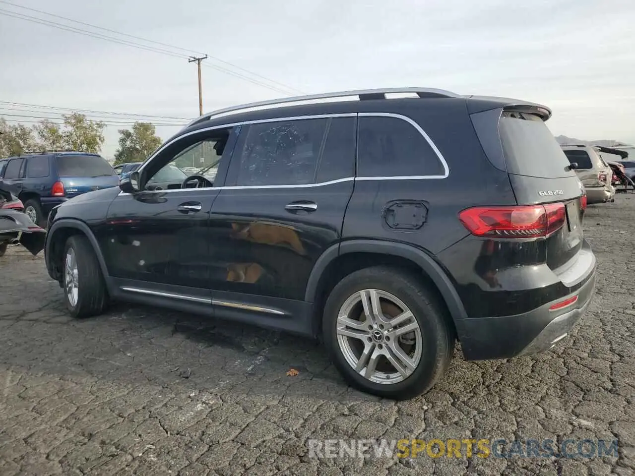 2 Photograph of a damaged car W1N4M4GB3MW104126 MERCEDES-BENZ GLB-CLASS 2021