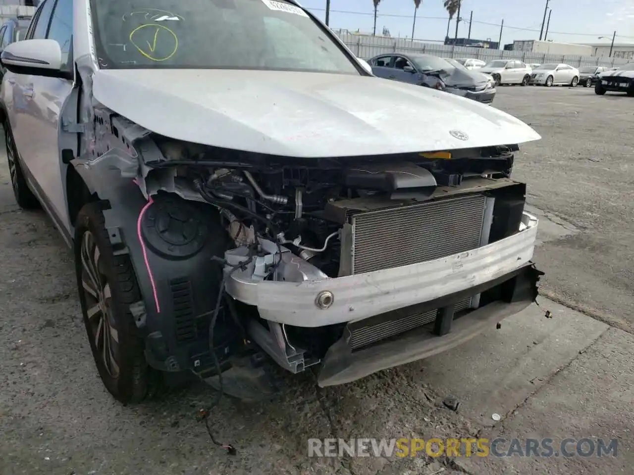 9 Photograph of a damaged car W1N4M4GB4MW089989 MERCEDES-BENZ GLB-CLASS 2021