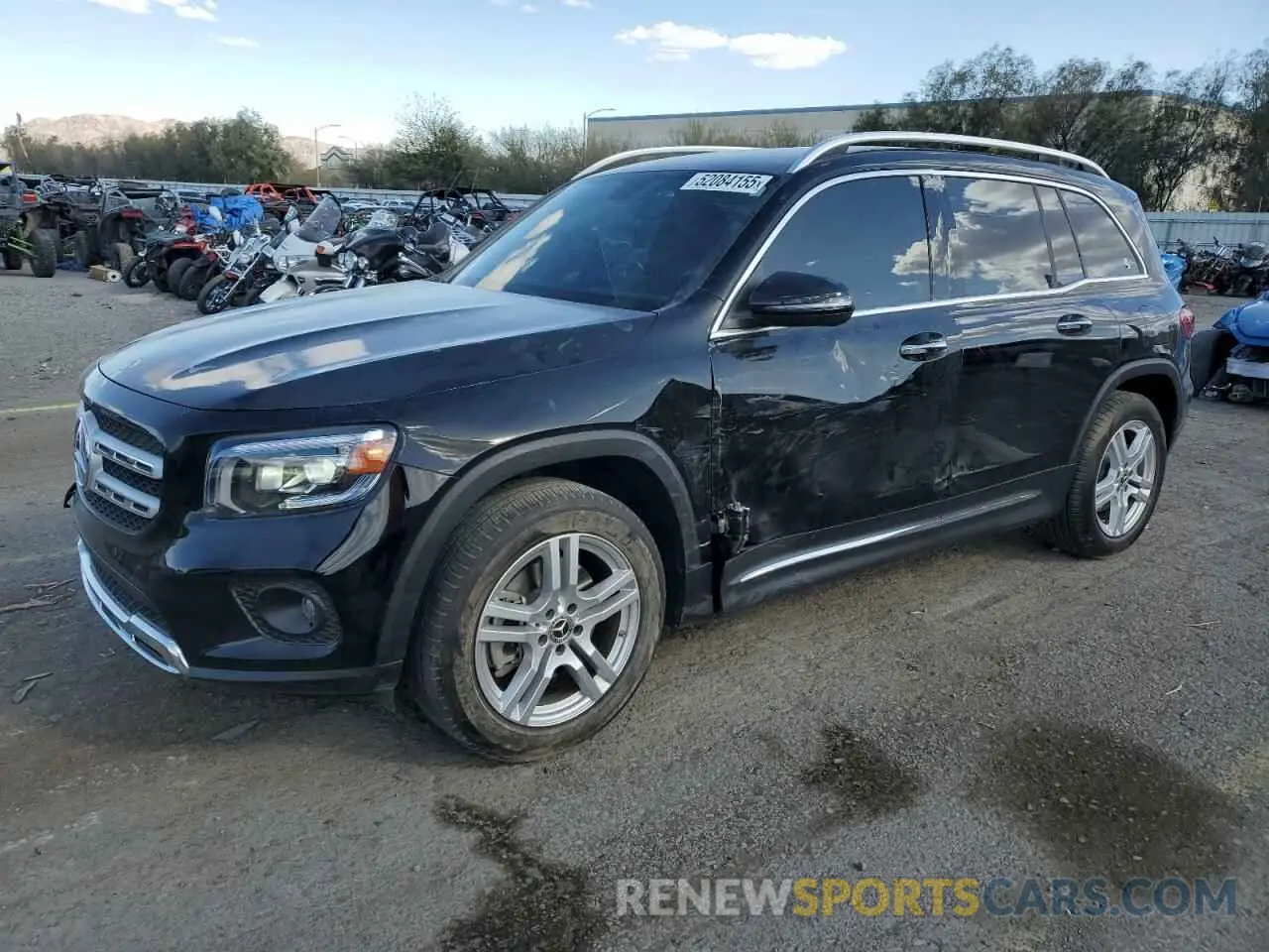1 Photograph of a damaged car W1N4M4GB4MW124112 MERCEDES-BENZ GLB-CLASS 2021