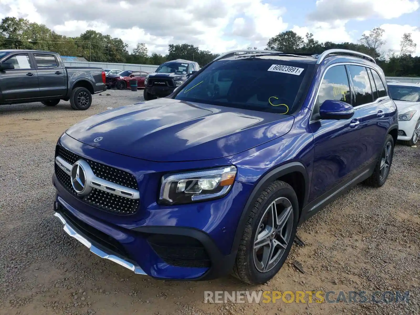 2 Photograph of a damaged car W1N4M4GB7MW111161 MERCEDES-BENZ GLB-CLASS 2021