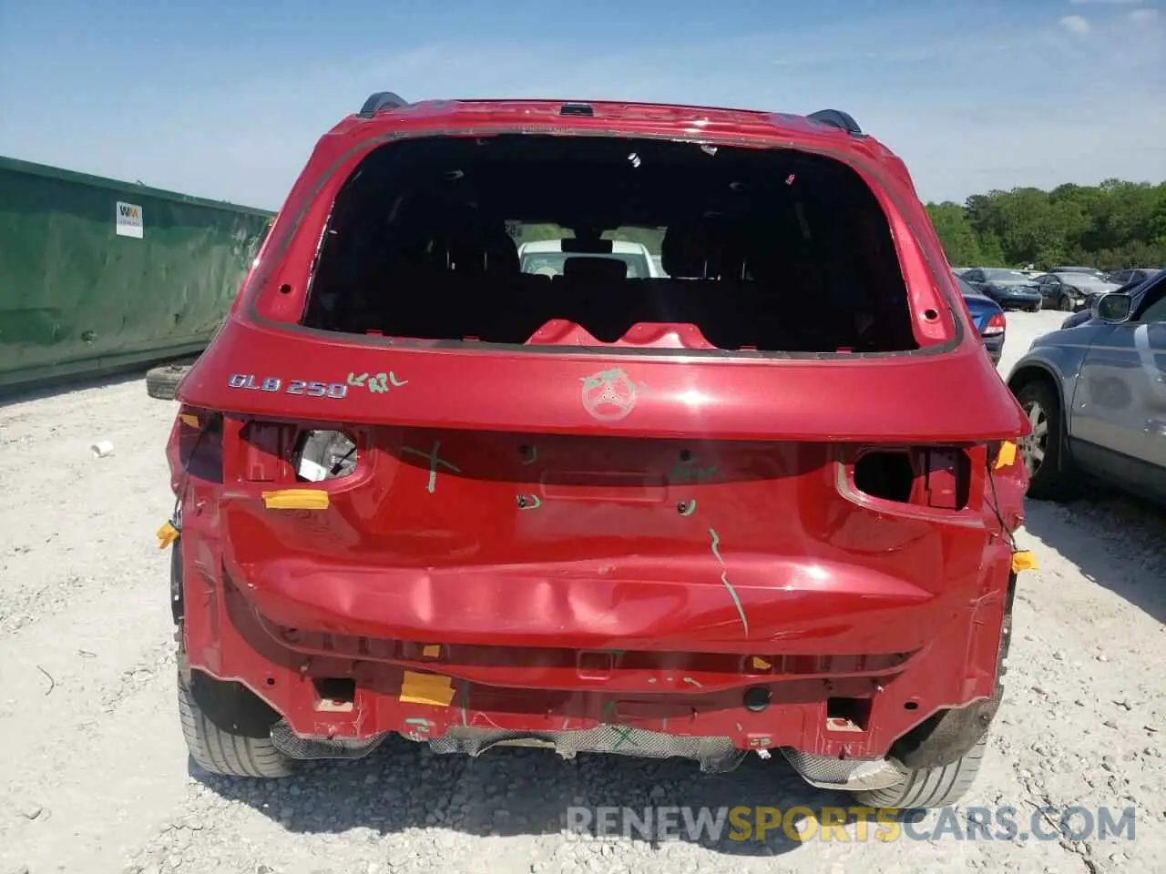 6 Photograph of a damaged car W1N4M4GB8MW080955 MERCEDES-BENZ GLB-CLASS 2021
