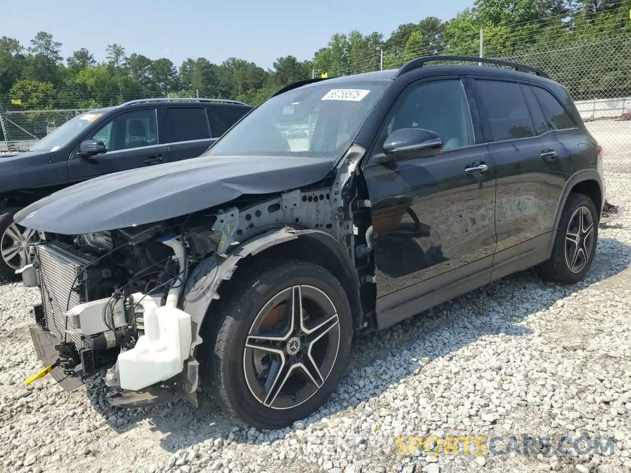 1 Photograph of a damaged car W1N4M4GB8MW090692 MERCEDES-BENZ GLB-CLASS 2021