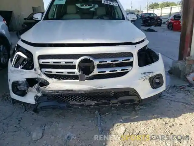 9 Photograph of a damaged car W1N4M4GB9MW104986 MERCEDES-BENZ GLB-CLASS 2021