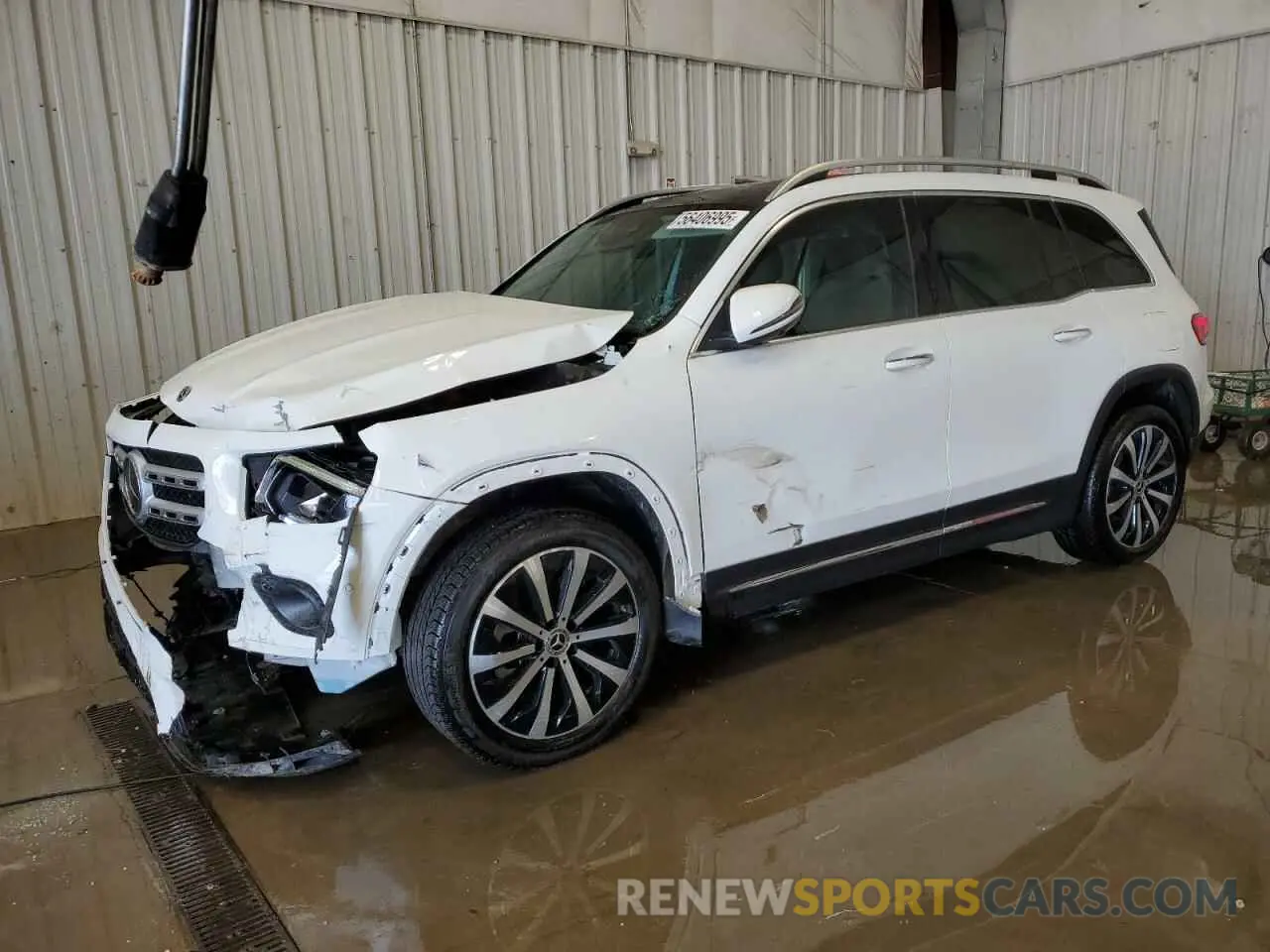 1 Photograph of a damaged car W1N4M4GBXMW109078 MERCEDES-BENZ GLB-CLASS 2021