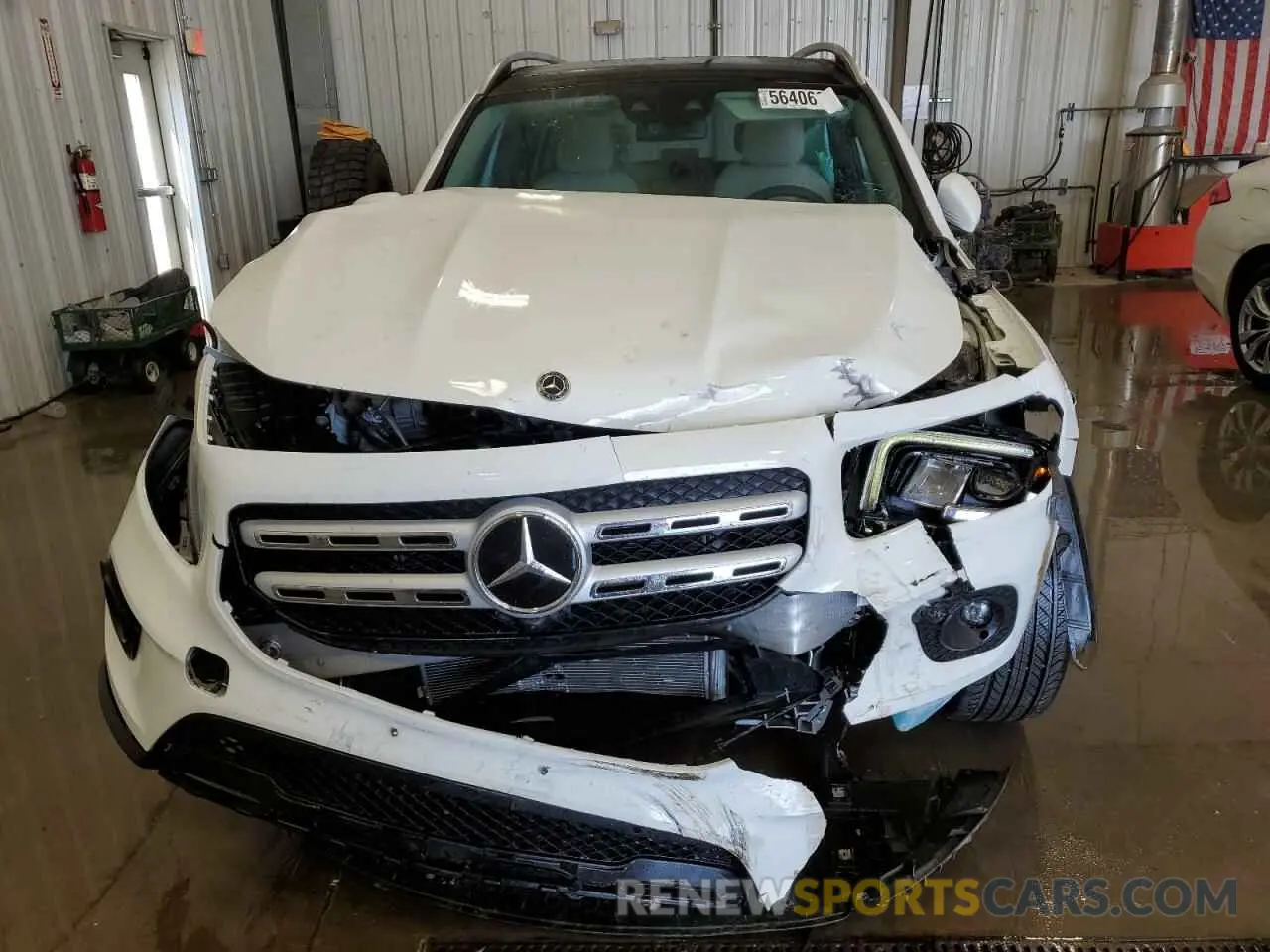 5 Photograph of a damaged car W1N4M4GBXMW109078 MERCEDES-BENZ GLB-CLASS 2021