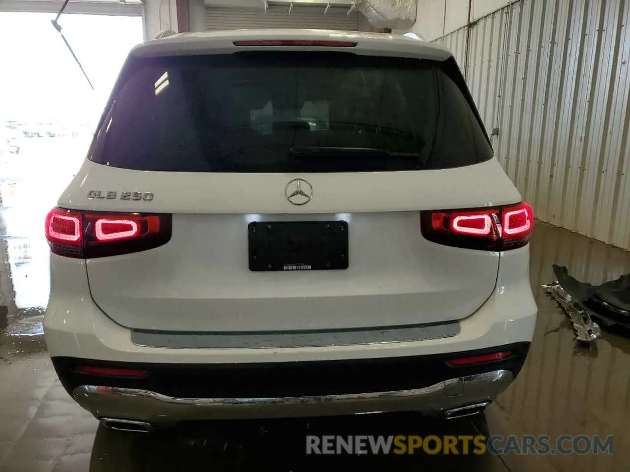 6 Photograph of a damaged car W1N4M4GBXMW109078 MERCEDES-BENZ GLB-CLASS 2021