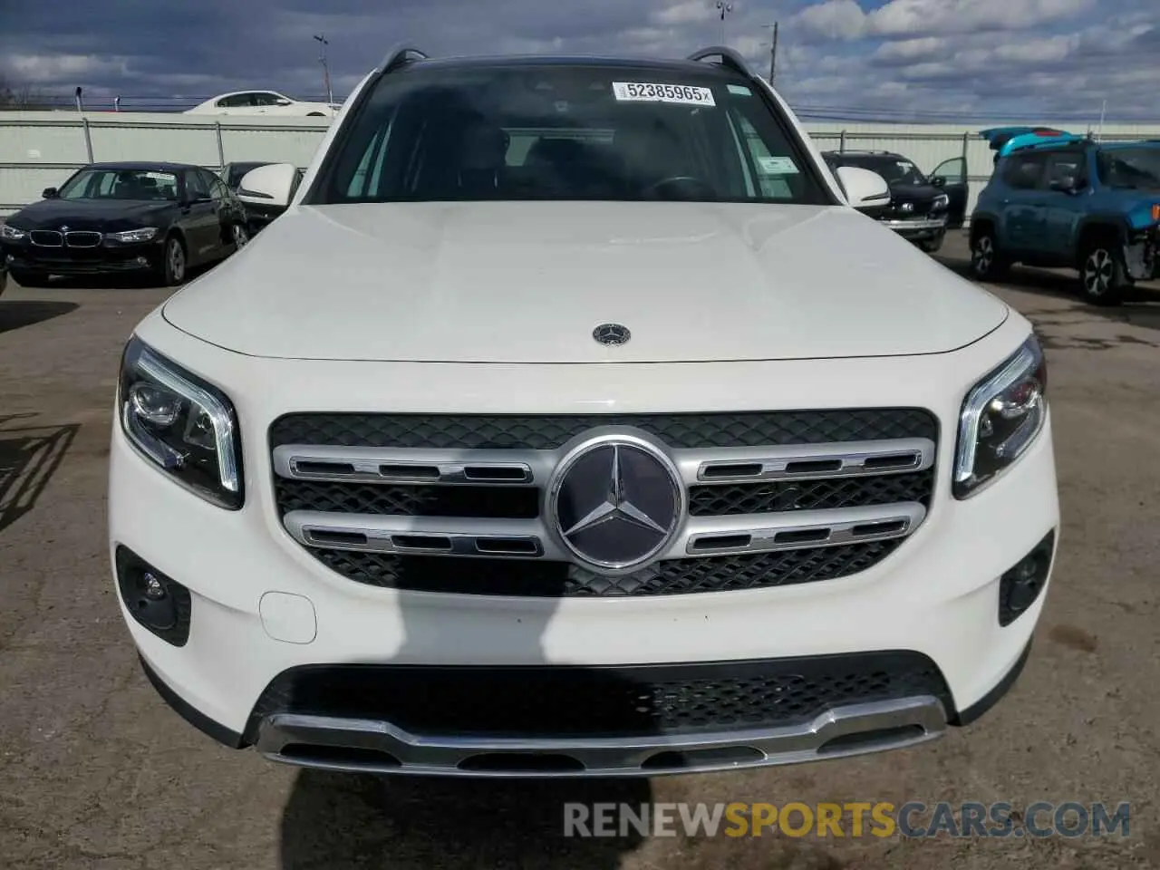 5 Photograph of a damaged car W1N4M4HB1MW095456 MERCEDES-BENZ GLB-CLASS 2021