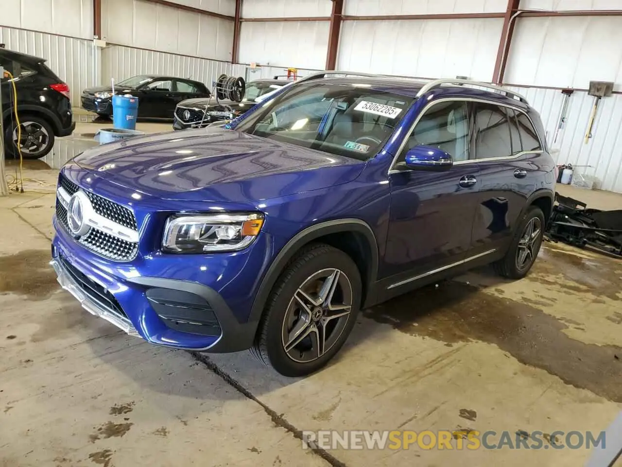 1 Photograph of a damaged car W1N4M4HB2MW114323 MERCEDES-BENZ GLB-CLASS 2021