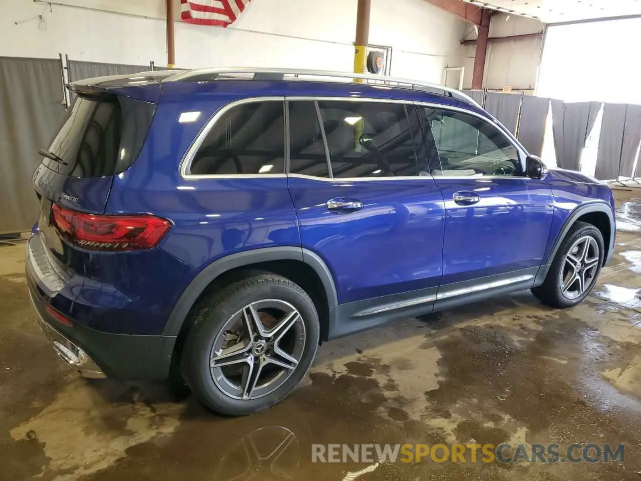 3 Photograph of a damaged car W1N4M4HB2MW114323 MERCEDES-BENZ GLB-CLASS 2021
