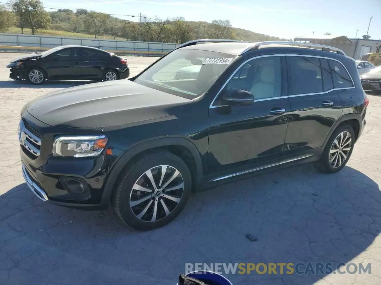 1 Photograph of a damaged car W1N4M4HB2MW114953 MERCEDES-BENZ GLB-CLASS 2021