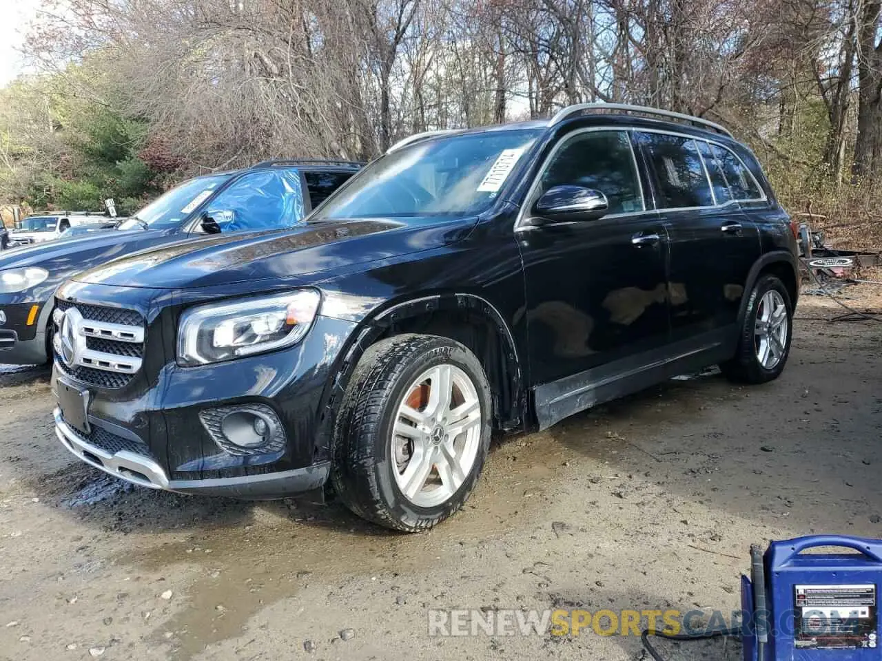 1 Photograph of a damaged car W1N4M4HB3MW110815 MERCEDES-BENZ GLB-CLASS 2021