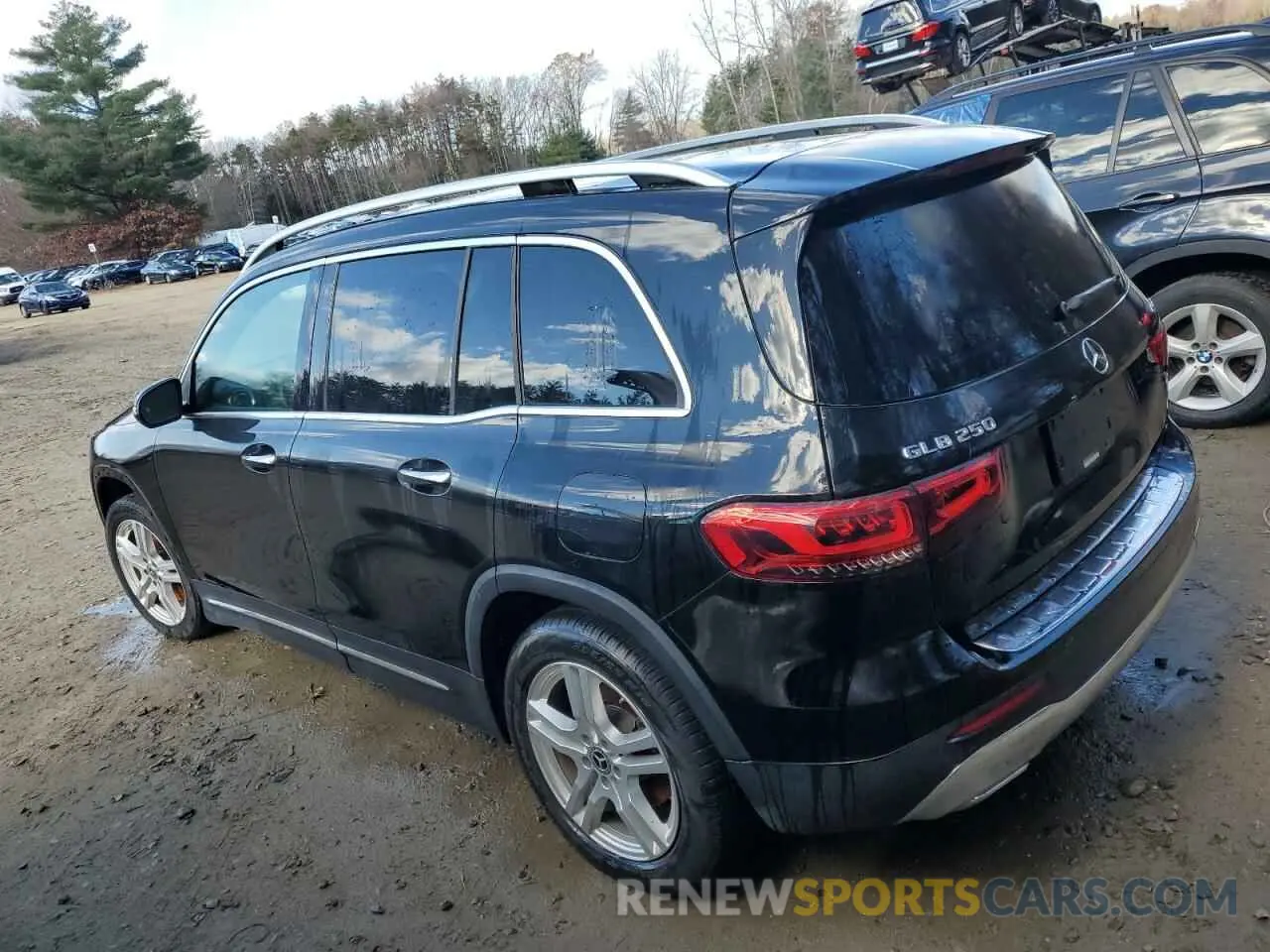 2 Photograph of a damaged car W1N4M4HB3MW110815 MERCEDES-BENZ GLB-CLASS 2021