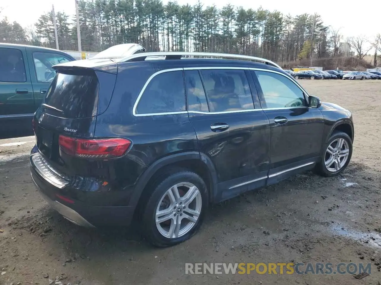 3 Photograph of a damaged car W1N4M4HB3MW110815 MERCEDES-BENZ GLB-CLASS 2021