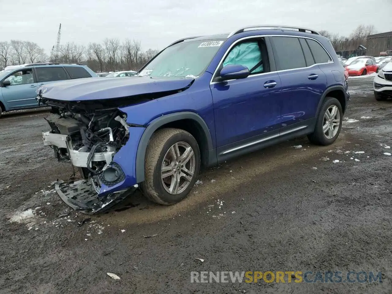 1 Photograph of a damaged car W1N4M4HB3MW116176 MERCEDES-BENZ GLB-CLASS 2021