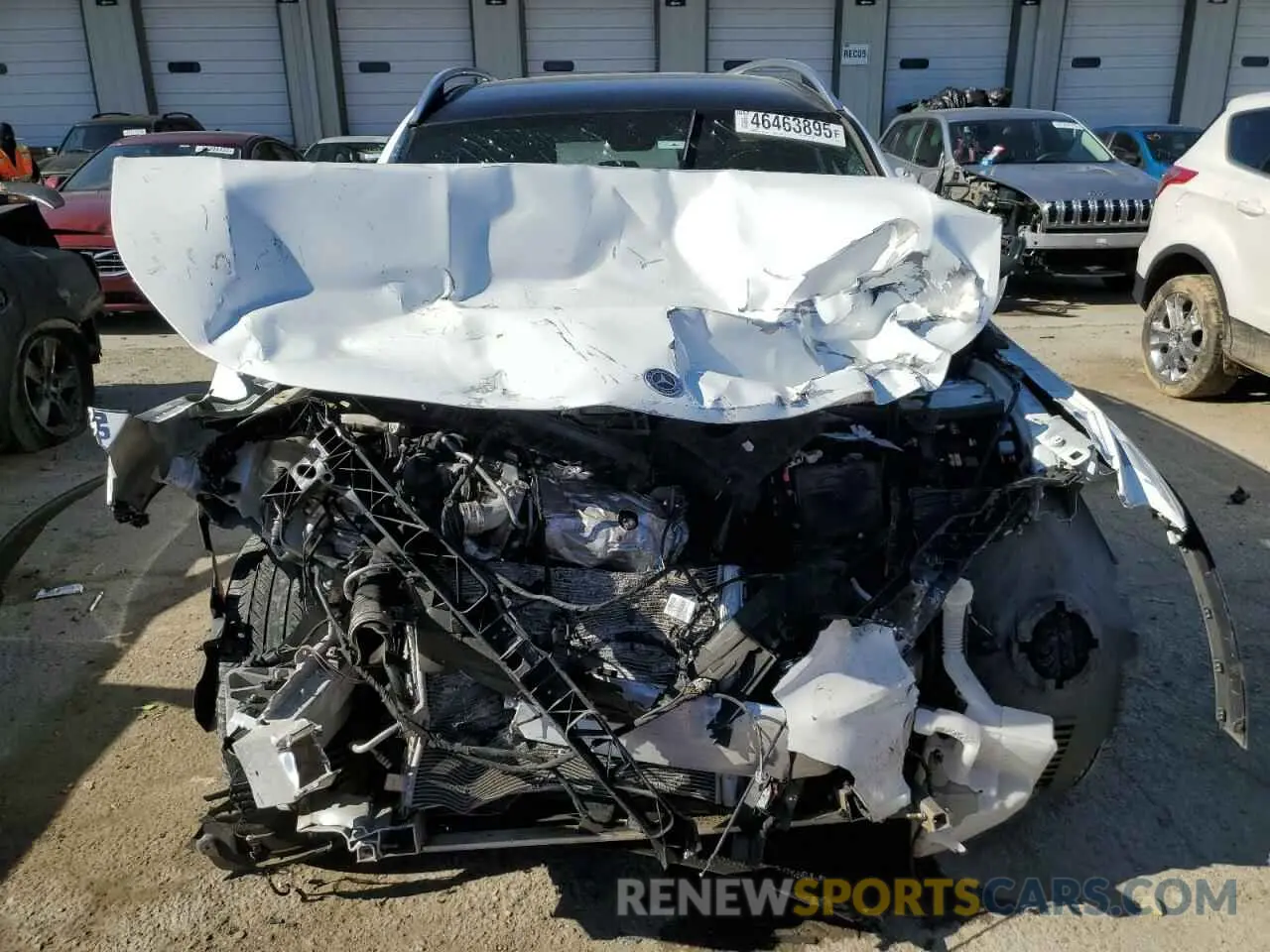5 Photograph of a damaged car W1N4M4HB4MW106093 MERCEDES-BENZ GLB-CLASS 2021