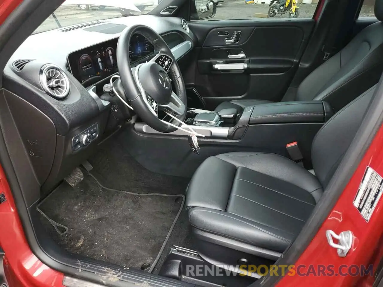 7 Photograph of a damaged car W1N4M4HB4MW123363 MERCEDES-BENZ GLB-CLASS 2021