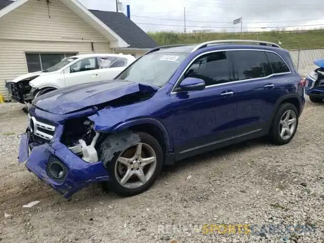 1 Photograph of a damaged car W1N4M4HB4MW128630 MERCEDES-BENZ GLB-CLASS 2021