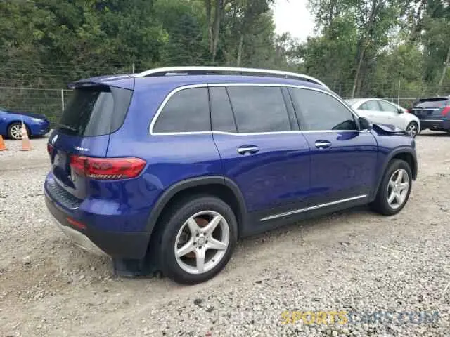 3 Photograph of a damaged car W1N4M4HB4MW128630 MERCEDES-BENZ GLB-CLASS 2021