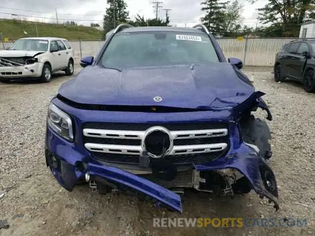 5 Photograph of a damaged car W1N4M4HB4MW128630 MERCEDES-BENZ GLB-CLASS 2021