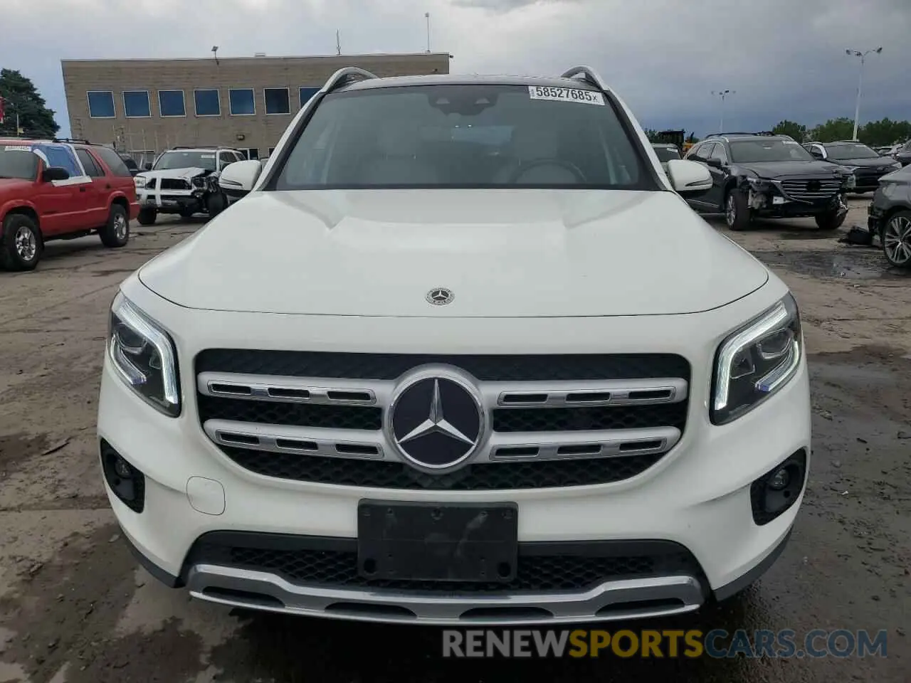 5 Photograph of a damaged car W1N4M4HB5MW091667 MERCEDES-BENZ GLB-CLASS 2021
