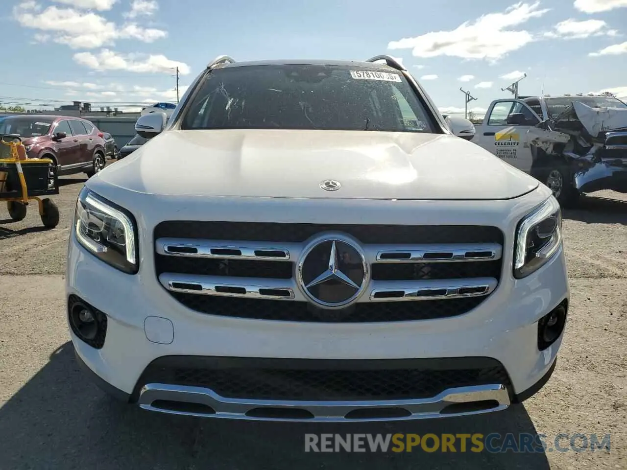 5 Photograph of a damaged car W1N4M4HB5MW101355 MERCEDES-BENZ GLB-CLASS 2021