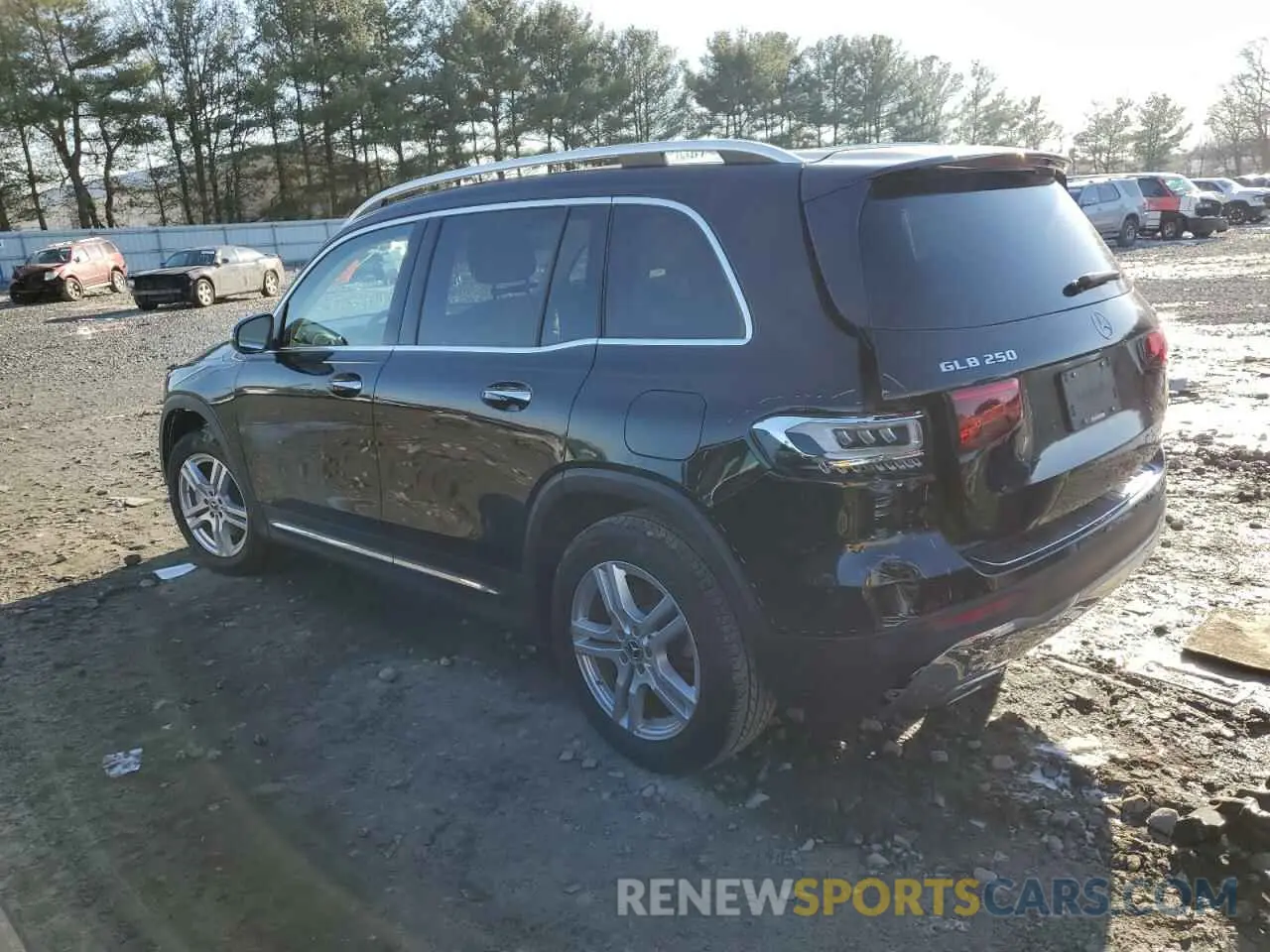 2 Photograph of a damaged car W1N4M4HB5MW102599 MERCEDES-BENZ GLB-CLASS 2021