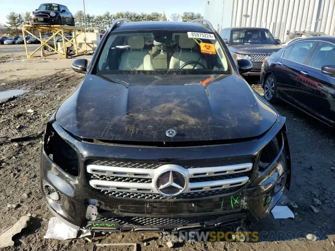 5 Photograph of a damaged car W1N4M4HB5MW102599 MERCEDES-BENZ GLB-CLASS 2021